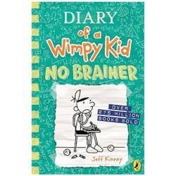 Diary of a Wimpy Kid: No Brainer by Jeff Kinney - Hardback