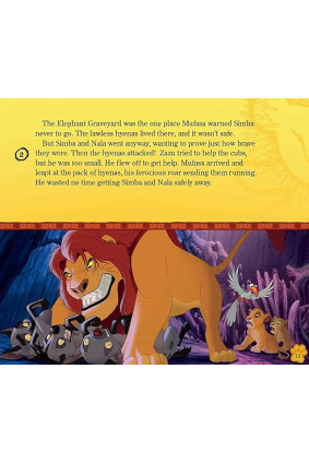 Disney The Lion King Movie Theater Storybook & Movie Projector by Tisha Hamilton -Hardback