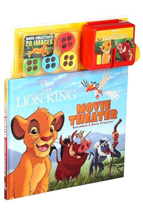 Disney The Lion King Movie Theater Storybook & Movie Projector by Tisha Hamilton -Hardback