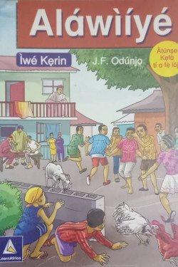 Alawiiye Iwe Kerin Yoruba Book 4 By J.F Odunjo - Paperback