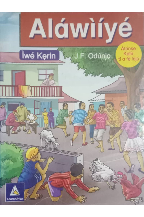 Alawiiye Iwe Kerin Yoruba Book 4 By J.F Odunjo - Paperback