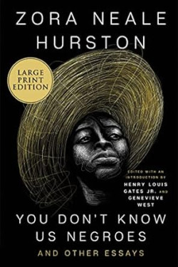 You Don’t Know Us Negroes and Other Essays by Zora Neale Hurston, Henry Louis Gates Jr., Genevieve West- Paperback Large Print Edition