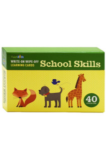School Skills (Write-on Wipe-off Learning Cards) by Catusanu, Mircea (Ilt) -Flashcards