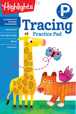 Tracing: Learn on the Go Practice Pads (Preschool) by Highlights for Children -Paperback