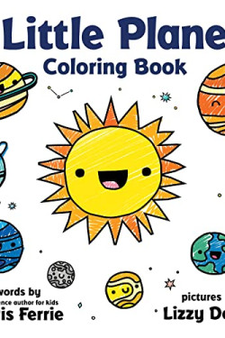 8 Little Planets Coloring Book by Ferrie, Chris Doyle, Lizzy (Ilt)- Paperback