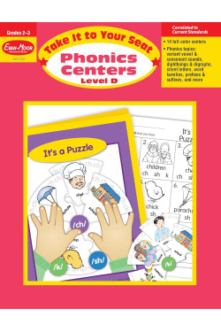 Take It to Your Seat Phonics Centers, Grades 2-3  Teacher's Edition-Paperback 