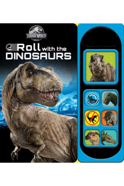 Jurassic World - Roll with the Dinosaurs Sound Book - PI Kids (Play-A-Sound) Board book – Sound Book,