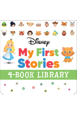 Disney My First Stories 4 Book Set - PI Kids -Hardcover 