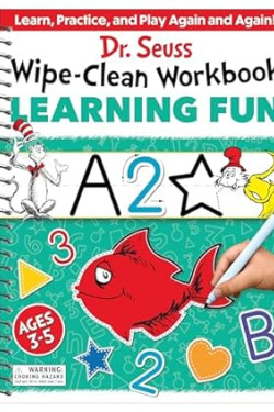 Dr. Seuss Wipe-Clean Workbook: Learning Fun (Dr. Seuss Workbooks) by Dr. Seuss-Spiral