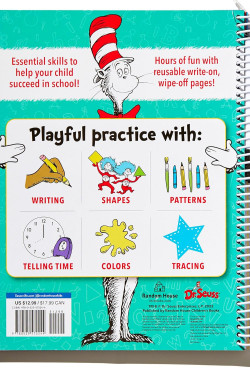 Dr. Seuss Wipe-Clean Workbook: Learning Fun (Dr. Seuss Workbooks) by Dr. Seuss-Spiral