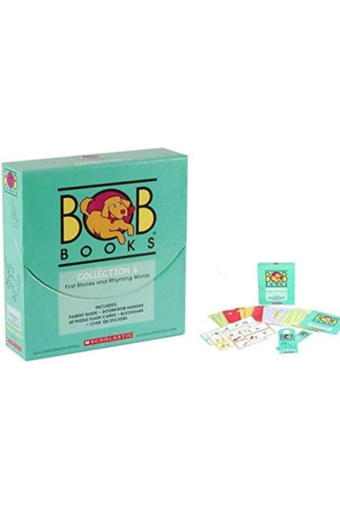 Bob Books-Collection 6, First Stories and Rhyming Words by Lynn Maslen Kertell- Paperback –Box set 