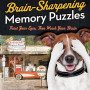 Brain-Sharpening Memory Puzzles: Test Your Recall with 80 Photo Games by Luke Sharpe - Paperback