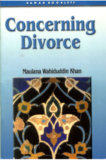 Concerning Divorce by Maulana Wahiduddin Khan - Paperback 