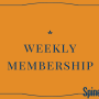 Weekly Membership by Spine and label