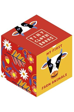 My First Farm Animals: A Cloth Book with First Animal Words (Tiny Cloth Books) by Happy Yak 