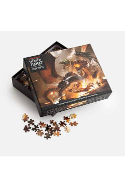 The Rise of Tiamat Dragon Puzzle (Dungeons & Dragons): 1000-Piece Jigsaw Puzzle 