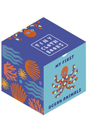 My First Ocean Animals: A Cloth Book with First Animal Words (Tiny Cloth Books) by Happy Yak 