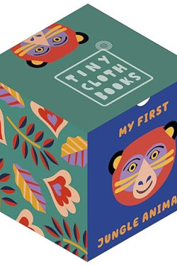 My First Jungle Animals: A Cloth Book with First Animal Words (Tiny Cloth Books) by Happy Yak 