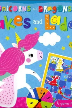 Unicorns and Dragons Snakes and Ladders Game 
