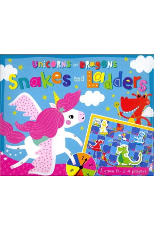 Unicorns and Dragons Snakes and Ladders Game 