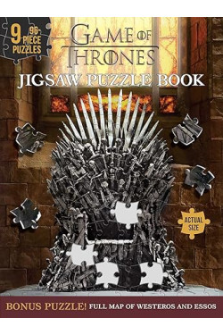 Game of Thrones Jigsaw Puzzle Book (Jigsaw Puzzle Books) by Bill Scollon & Barbara Montini - Hardback