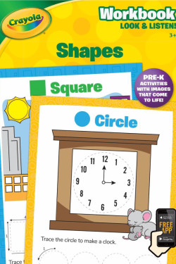 Crayola Workbook Shapes 