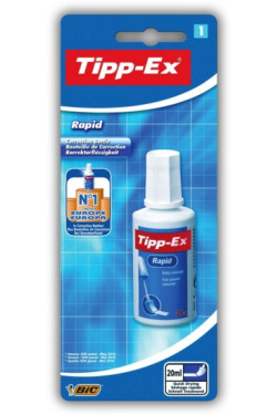 Bic Tipp-EX Rapid Correction Bottle, 20ml 