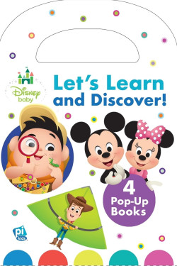 Let's Learn and Discover! 4 Pop-Up Books (Disney Baby) by Phoenix International Publications-Boxed Set Pop-Up Books