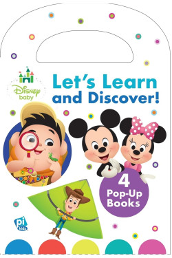 Let's Learn and Discover! 4 Pop-Up Books (Disney Baby) by Phoenix International Publications-Boxed Set Pop-Up Books