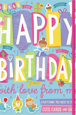 Happy Birthday With Love From Me (Made With Love Gifting) by Make Believe Ideas - Paperback 