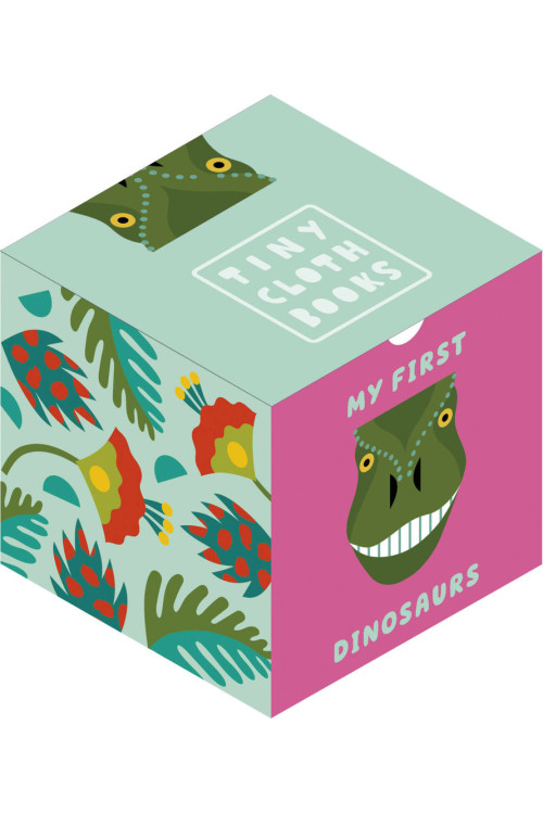 My First Dinosaurs: A Cloth Book with First Dinosaur Words (Tiny Cloth Books) by Happy Yak