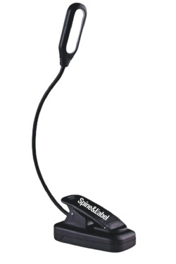 Reading lamp by Spine and Label