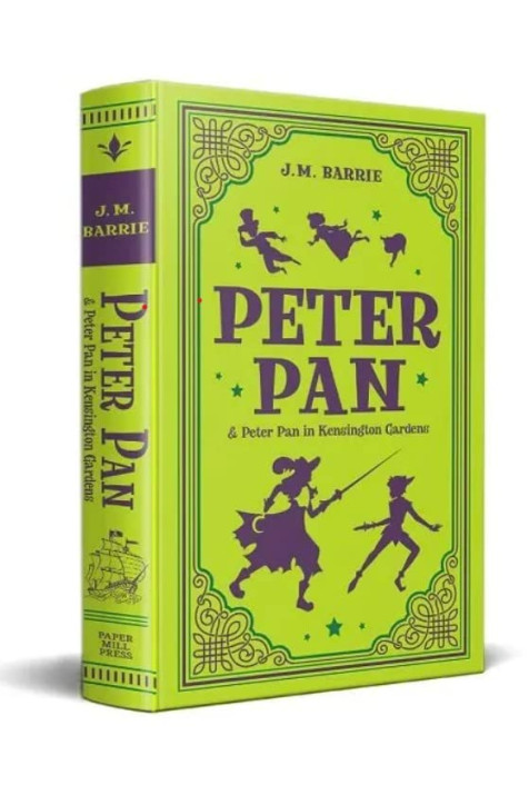 Peter Pan & Peter Pan in Kensington Gardens (Paper Mill Press Classics) by Barrie, J. M. -Imitation Leather