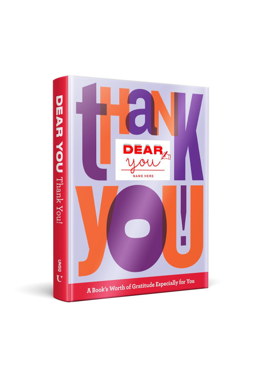 Thank You!: A Book’s Worth of Gratitude Especially for You (Dear You) by Union Square & Co -Hardcover