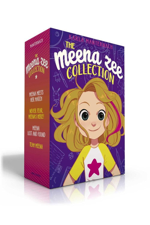 The Meena Zee Collection (Meena Meets Her Match/Never Fear, Meena's Here/Meena Lost and Found/Team Meena) by Manternach, Karla-Boxed Set Hardcover