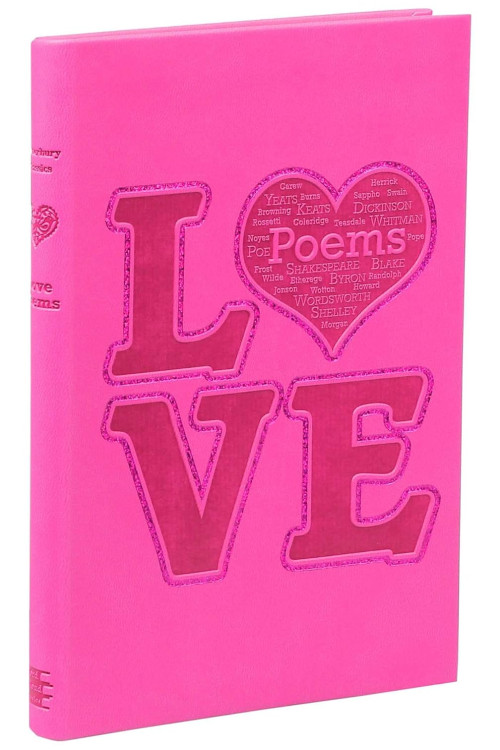 Love Poems (Word Cloud Classics) by Canterbury Classics -Imitation Leather