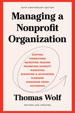 Managing a Nonprofit Organization: 40th Anniversary Revised and Updated Edition  by Thomas Wolf -Paperback