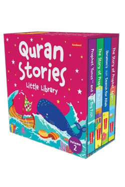 Quran Stories - Little Library - Vol.2 (4 Board Books Set) By Saniyasnain Khan