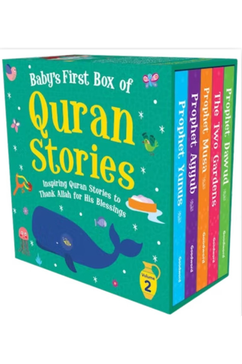 Baby’s First Box of Quran Stories - 2 By Saniyasnain Khan