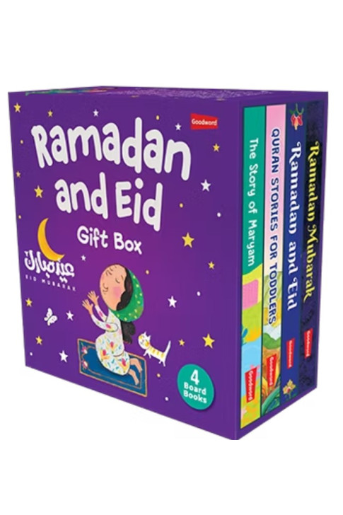 Ramadan and Eid - Gift Box - (4 Board Books Set) By Saniyasnain Khan