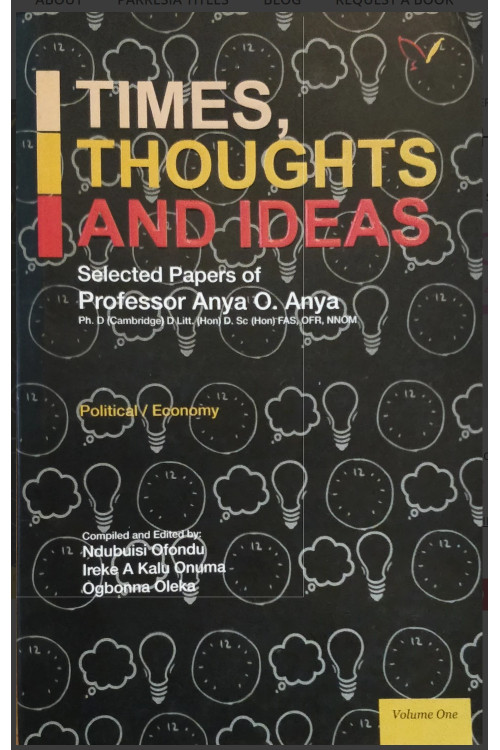 Times, Thoughts and Ideas Volume 1
