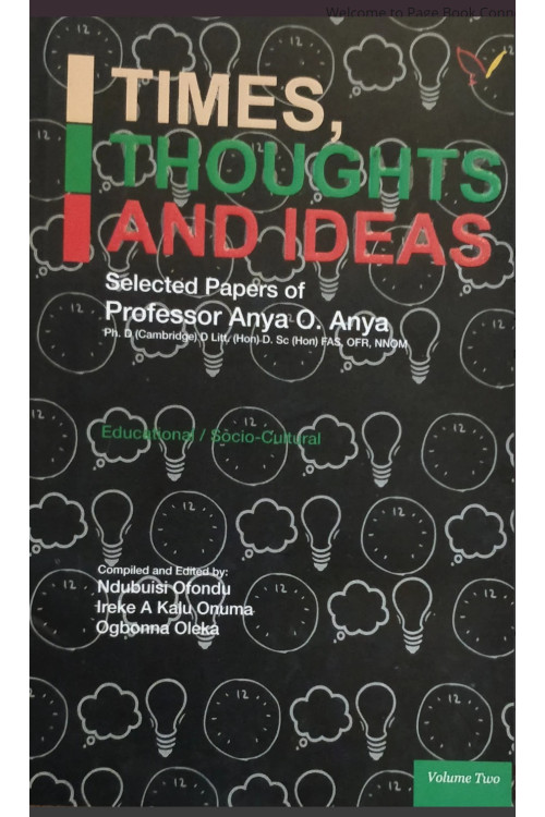 Times, Thoughts and Ideas Volume 2