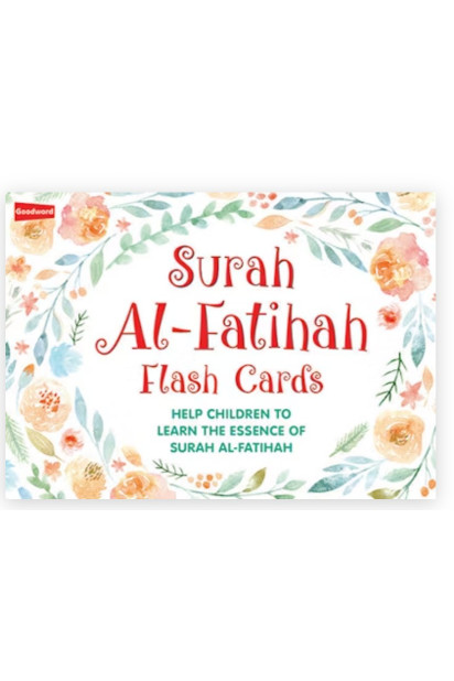 Surah al-Fatihah Flash Cards By Tajwar Hasan