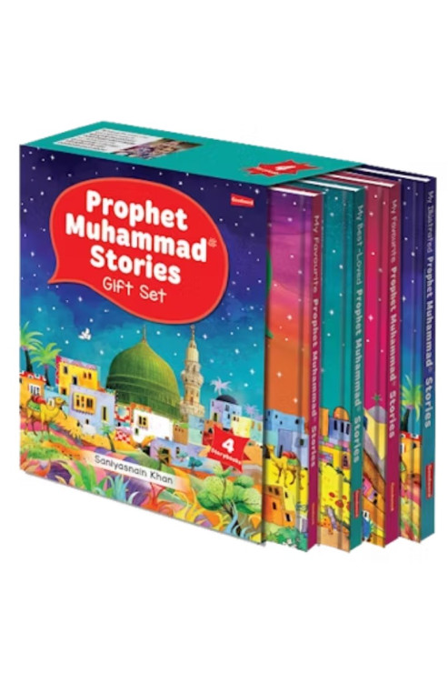 Prophet Muhammad Stories Gift Box (Four Hardbound Books in a Slipcase) By Saniyasnain Khan