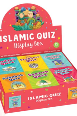 Islamic Quiz Display Box (24 Packs on 6 different Topics) By Saniyasnain Khan
