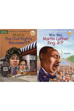 What Is the Civil Rights Movement?/Who Was Martin Luther King, Jr? (2 Book Set) by Smith, Sherri L. and Bader, Bonnie