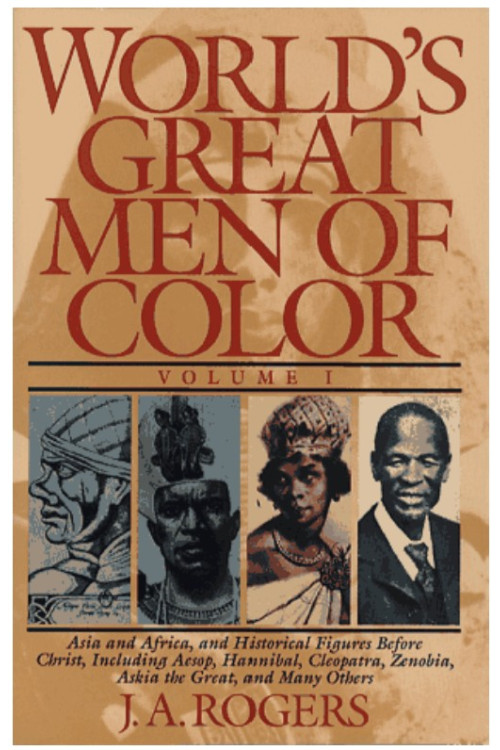 World's Great Men of Color (Vol.1) by Rogers, J.A. -Paperback