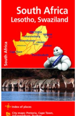 South Africa: Lesotho, Swaziland Motoring and Tourist Map (748 National)