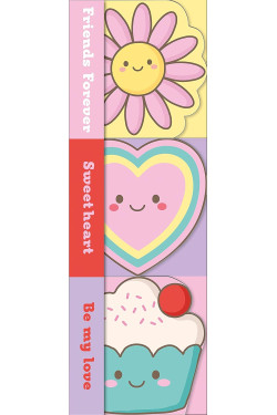 Chunky Set: Little Cuties: Friends Forever, Sweetheart, Be My Love (Chunky 3 Pack) by Roger Priddy- Board book