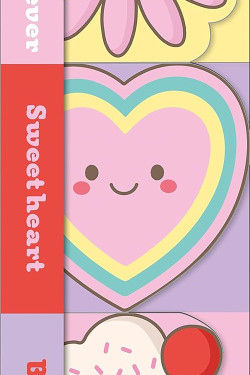 Chunky Set: Little Cuties: Friends Forever, Sweetheart, Be My Love (Chunky 3 Pack) by Roger Priddy- Board book